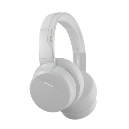 Sonic Lamb Headphone - Moonstone White