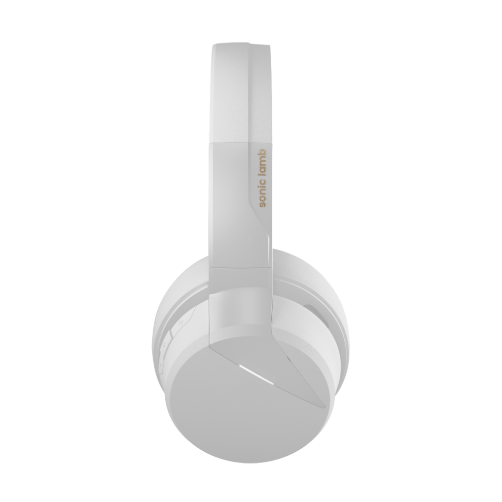 Sonic Lamb Headphone - Moonstone White