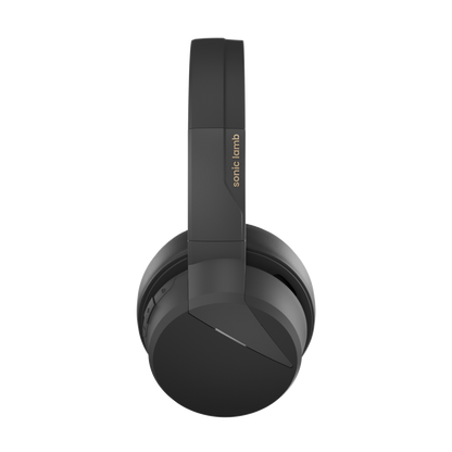 sonic-lamb-over-ear-headhpones-obsidian-black-side-view