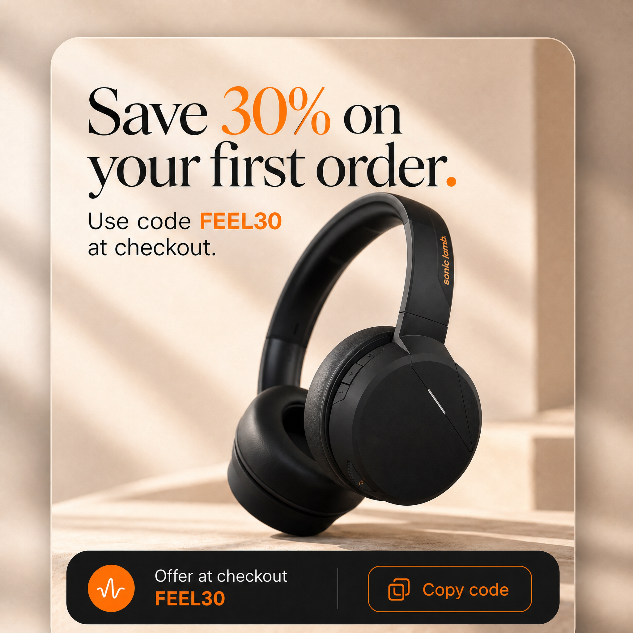 Save 30% on your first order. Use code FEEL30 at checkout.